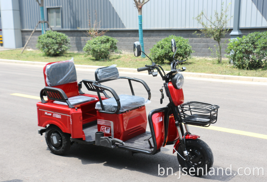 Electric Tricycle with Passenger Seat